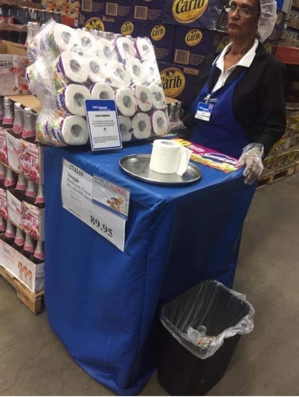 1017x1350, 597 Kb / реклама, дегустация, туалетная бумага, магазин, супермаркет, ведро