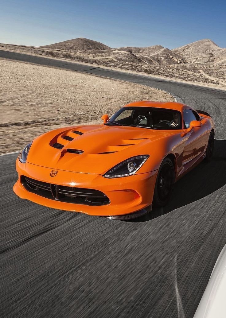 736x1036, 189 Kb / автомобиль, спорткар, дорога, поворот, додж вайпер, Dodge Viper, холмы, гора