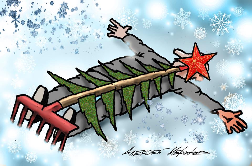 960x633, 106 Kb / Ёлка, грабли, Меринов