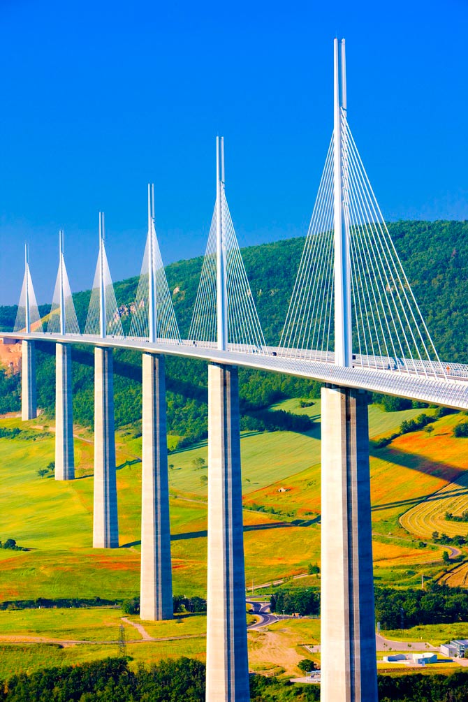 670x1005, 148 Kb / мост, виадук, Мийо, Франция, millau viaduct
