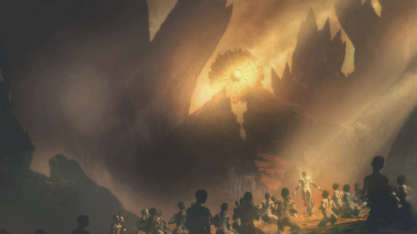 1600x900, 81 Kb / скала, корабль, tavenerscholar