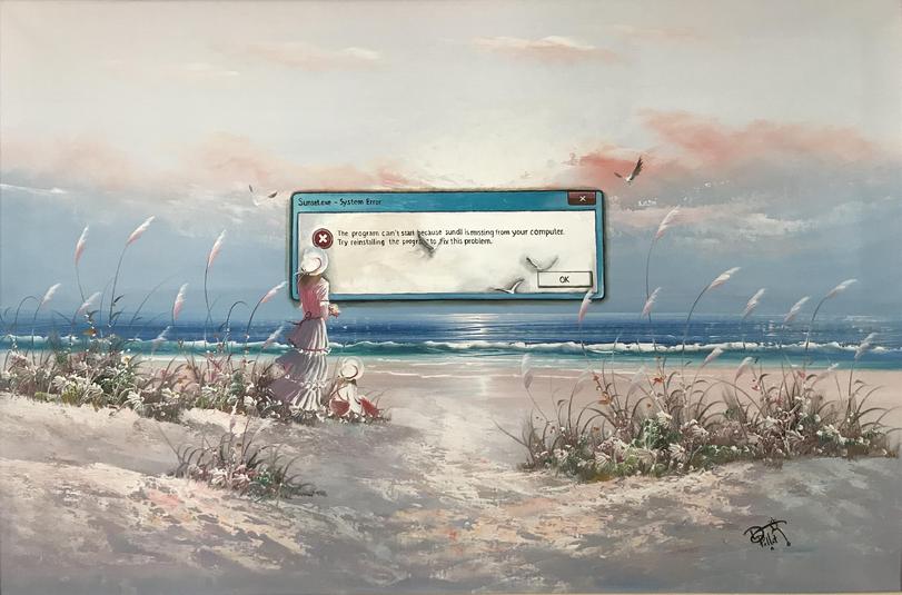 811x535, 61 Kb / картина, море, девушка, окно, проблема