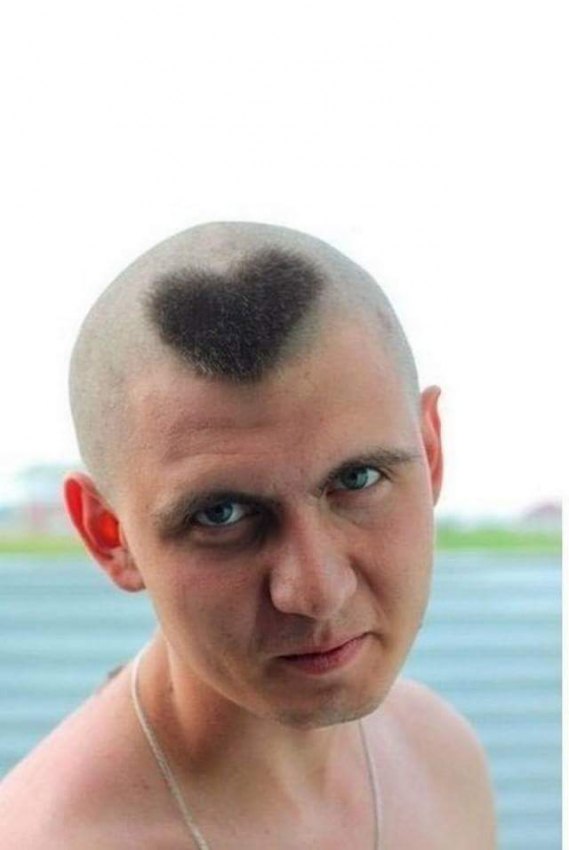 569x850, 41 Kb / чудак, прическа, сердечко