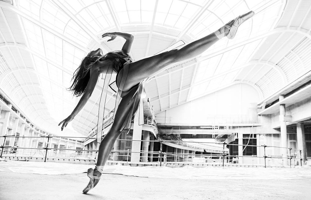 1000x644, 127 Kb / пуанты, балерина, ч/б