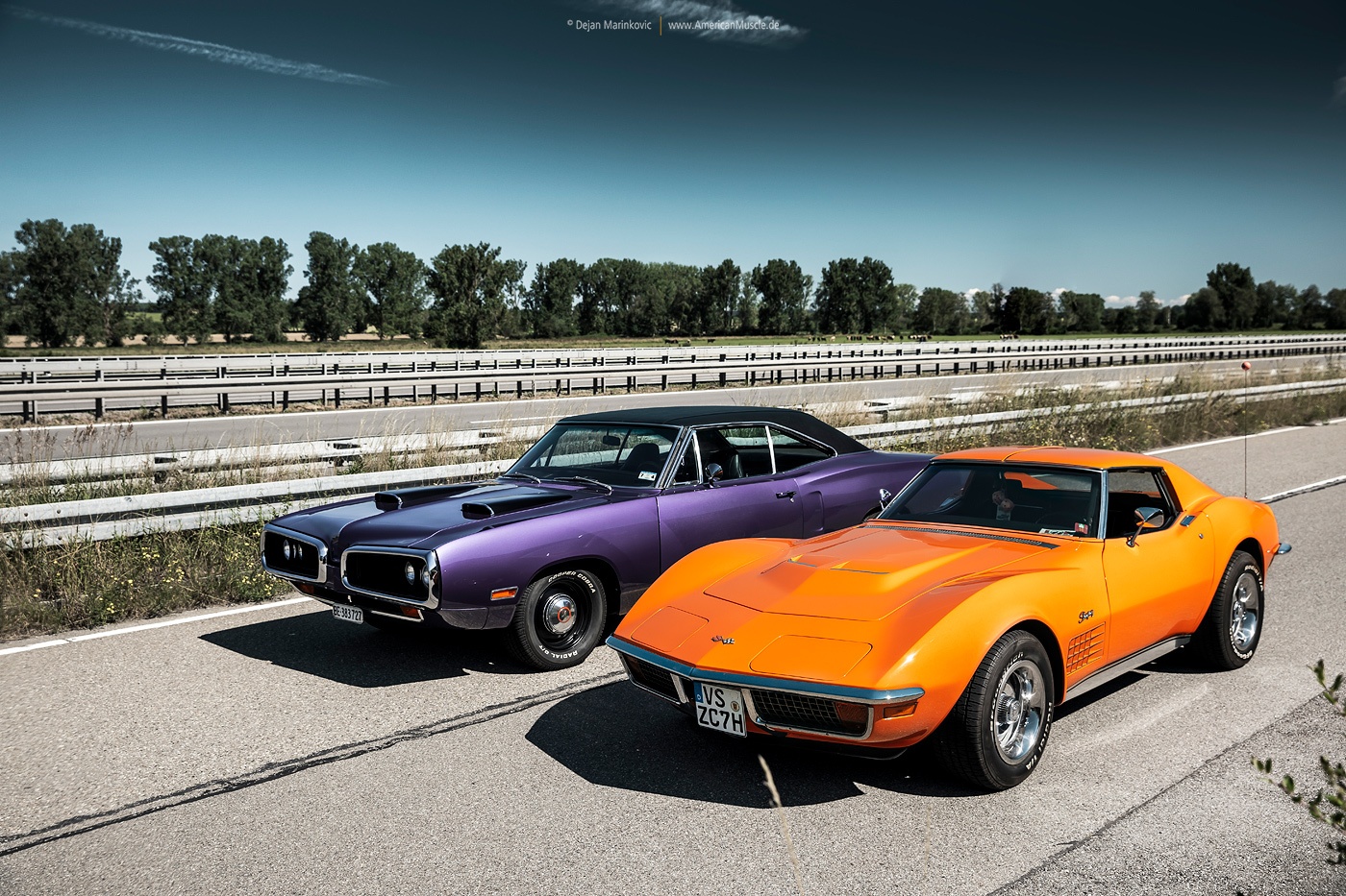 1400x933, 589 Kb / 1970 Coronet, 1971 C3 Corvette, AmericanMuscle