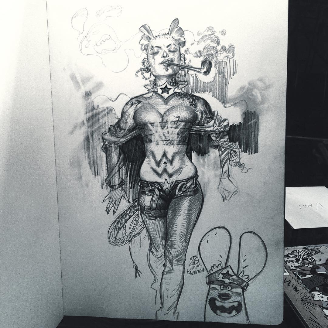 1080x1080, 165 Kb / WW, Чудо женщина, Виктор Калвачев