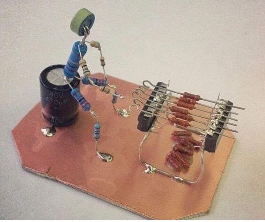 1080x908, 71 Kb / Радиодетали, шашлык, мангал, резисторы, элементы