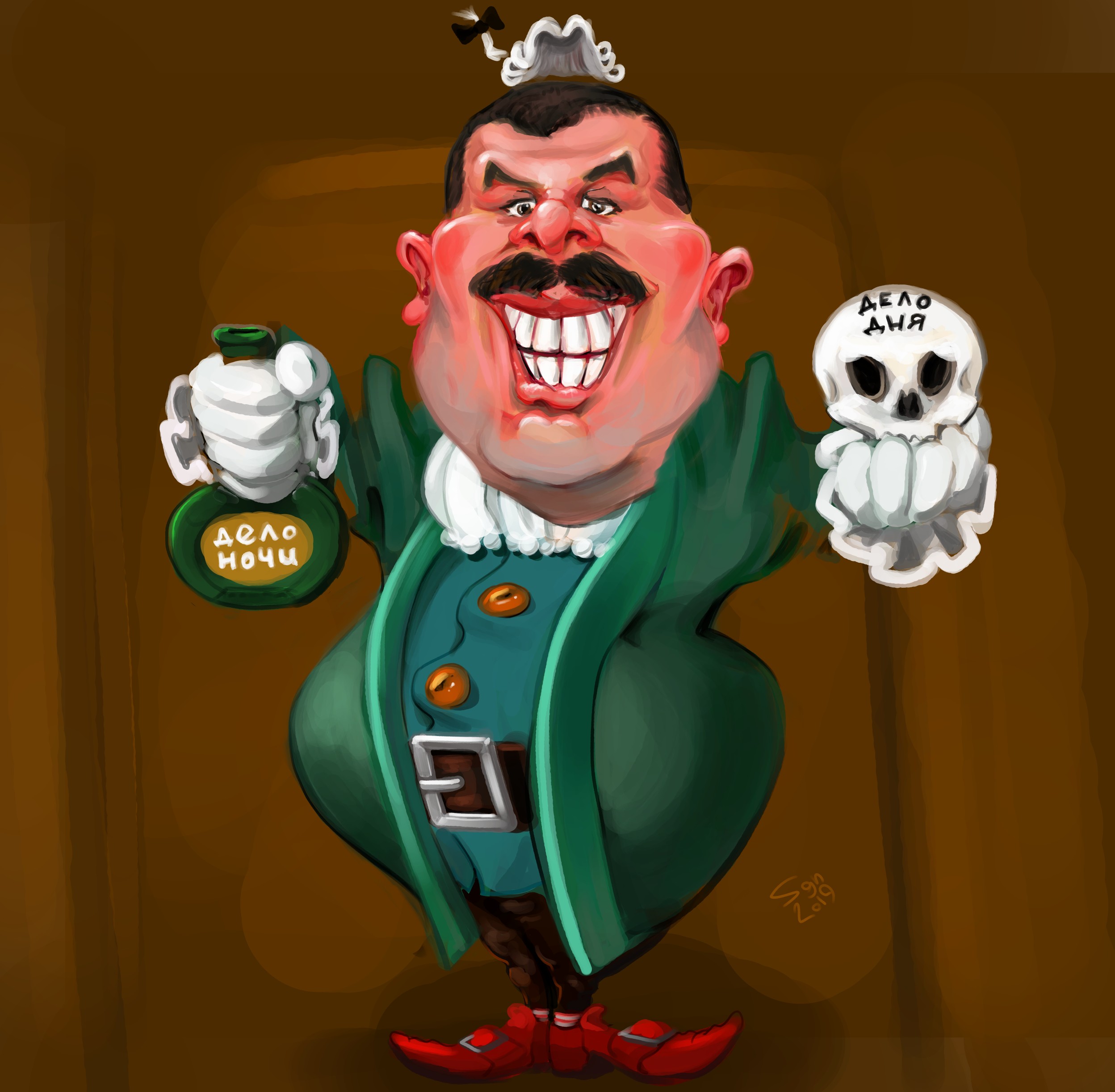 2496x2445, 452 Kb / Лукьяненко, доктор, Ливси, Пилюлькин, sgn, shaggy_nik