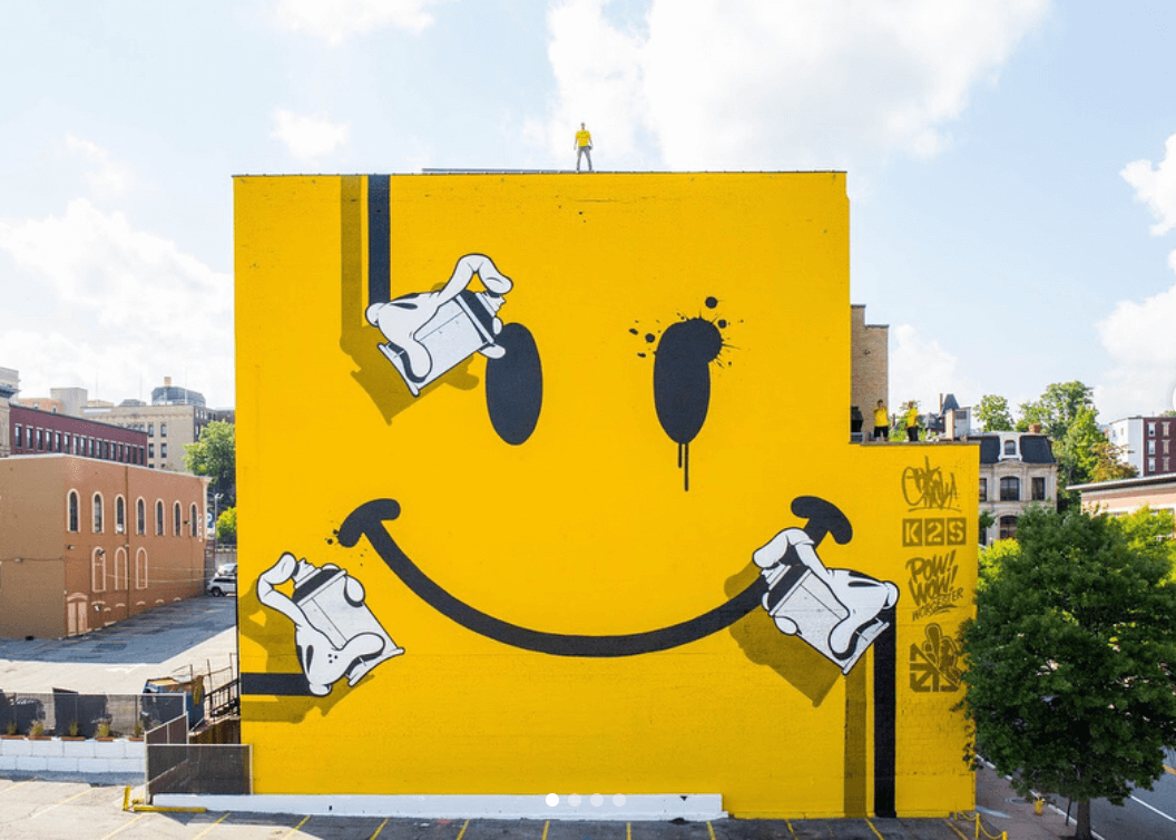 1056x754, 270 Kb / смайл, граффити