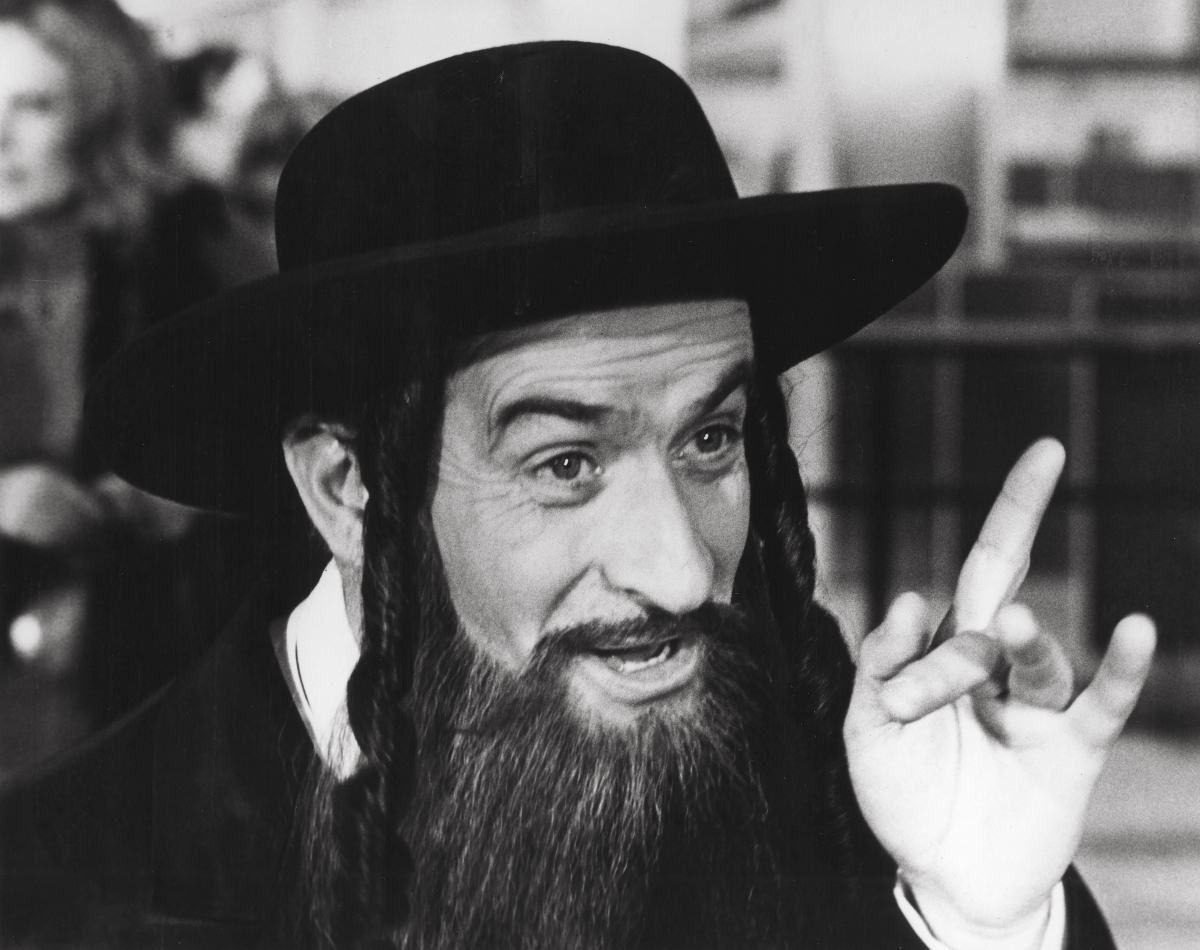 1200x950, 602 Kb / луи де фюнес, хасид, яков, ч/б