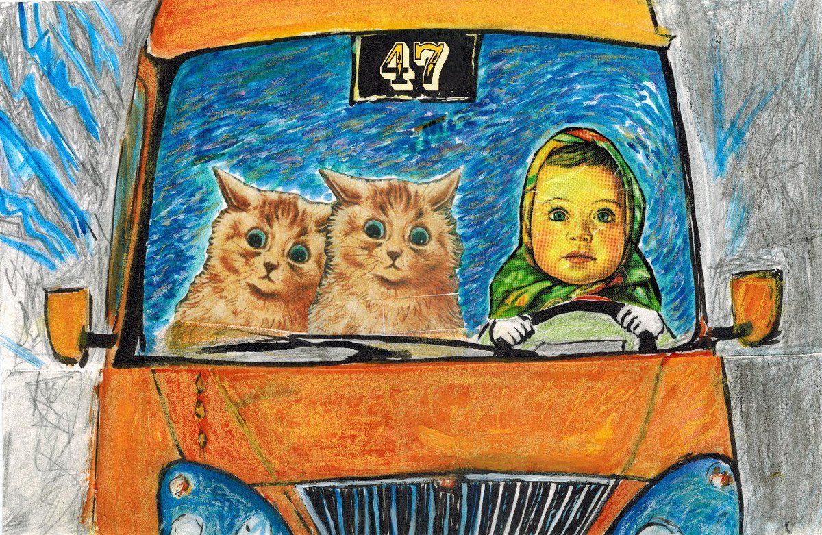 1200x781, 363 Kb / аленка, коты, 47, маршрутка, газель