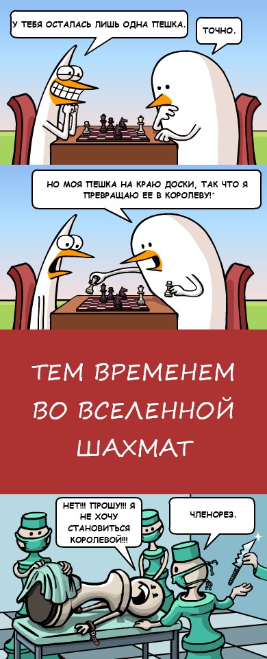 390x960, 115 Kb / пешка, королева, членорез