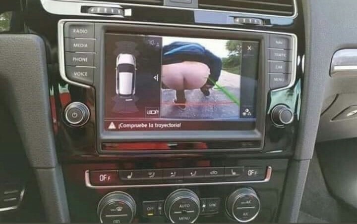 720x453, 58 Kb / Авто, монитор, камера, жопа