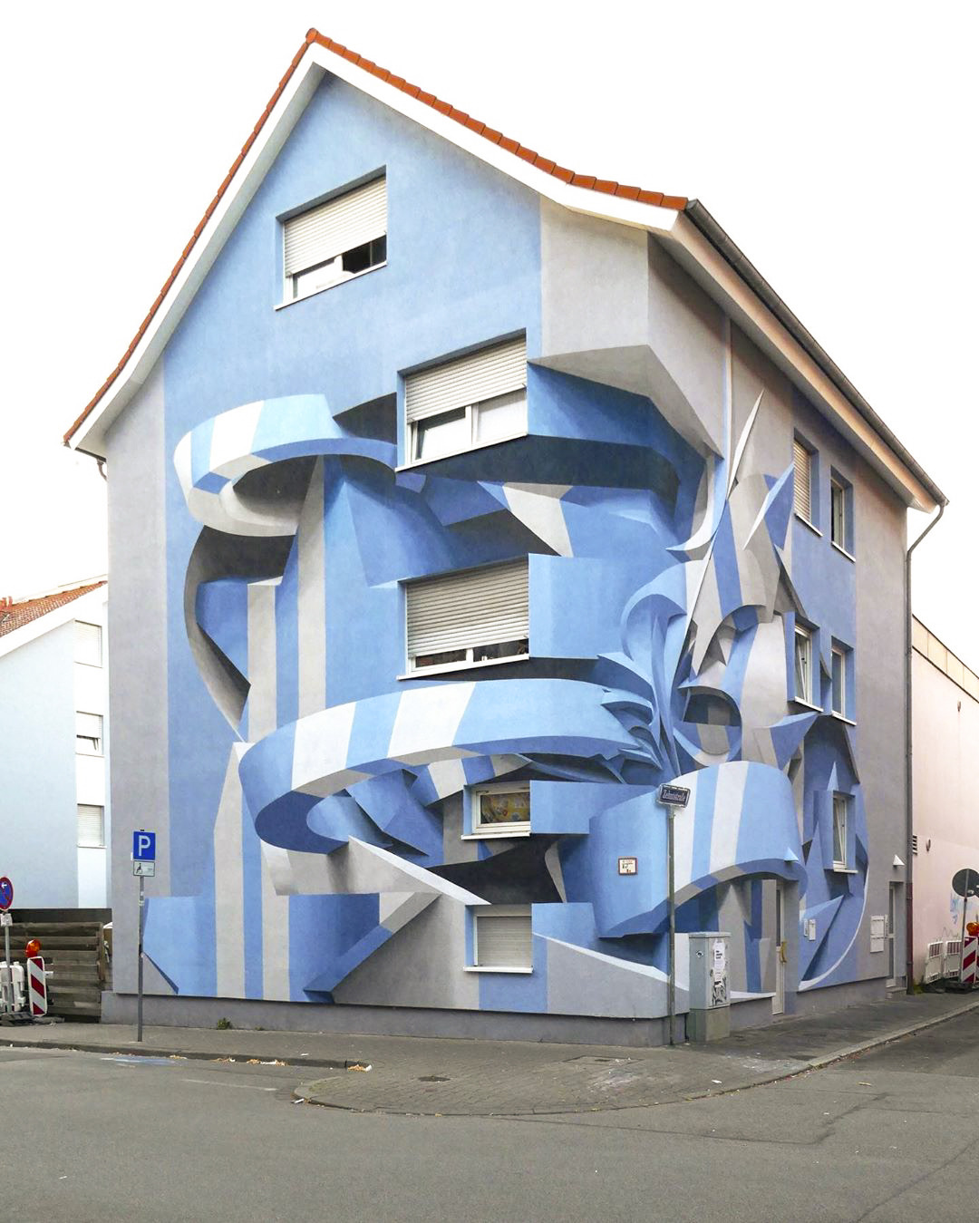 1080x1349, 276 Kb / мурал, граффити, дом, иллюзия