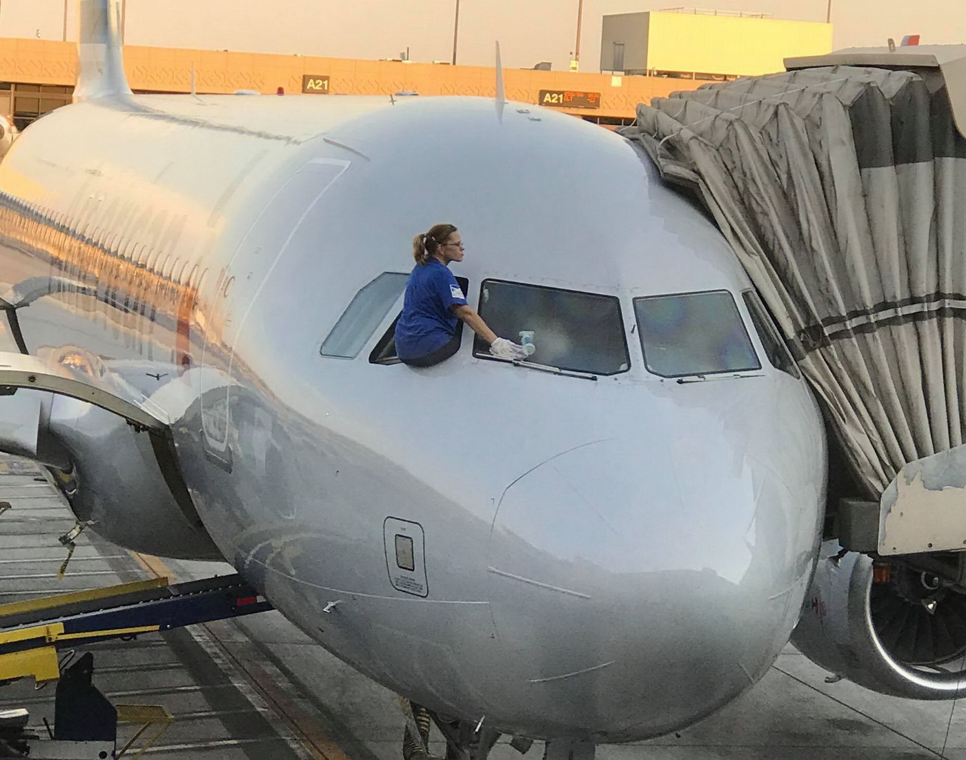 1400x1101, 236 Kb / самолёт, окошки, клининг, мойка