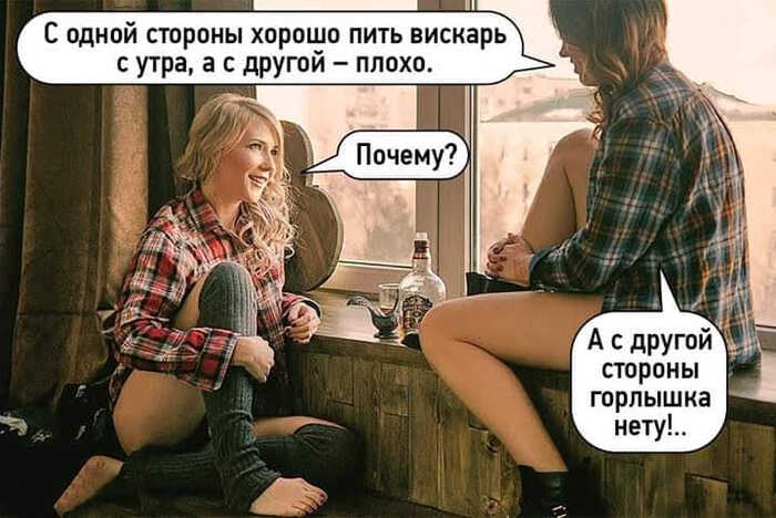 700x468, 48 Kb / две, бухают, вискарь