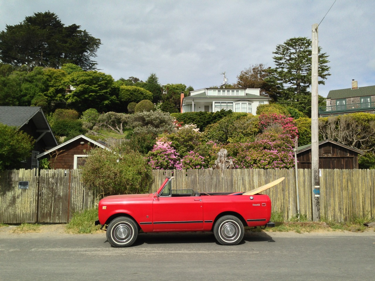 1280x960, 406 Kb / автомобиль, кабриолет, забор