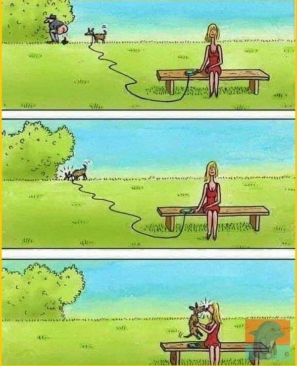 600x739, 79 Kb / собака, выгул, поводок, поляна, жопа, гадит, кал, поцелуй