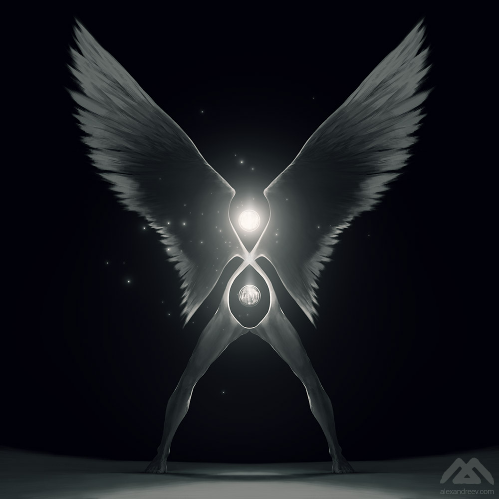 1000x1000, 105 Kb / Alex Anrdeev, ноги, крылья