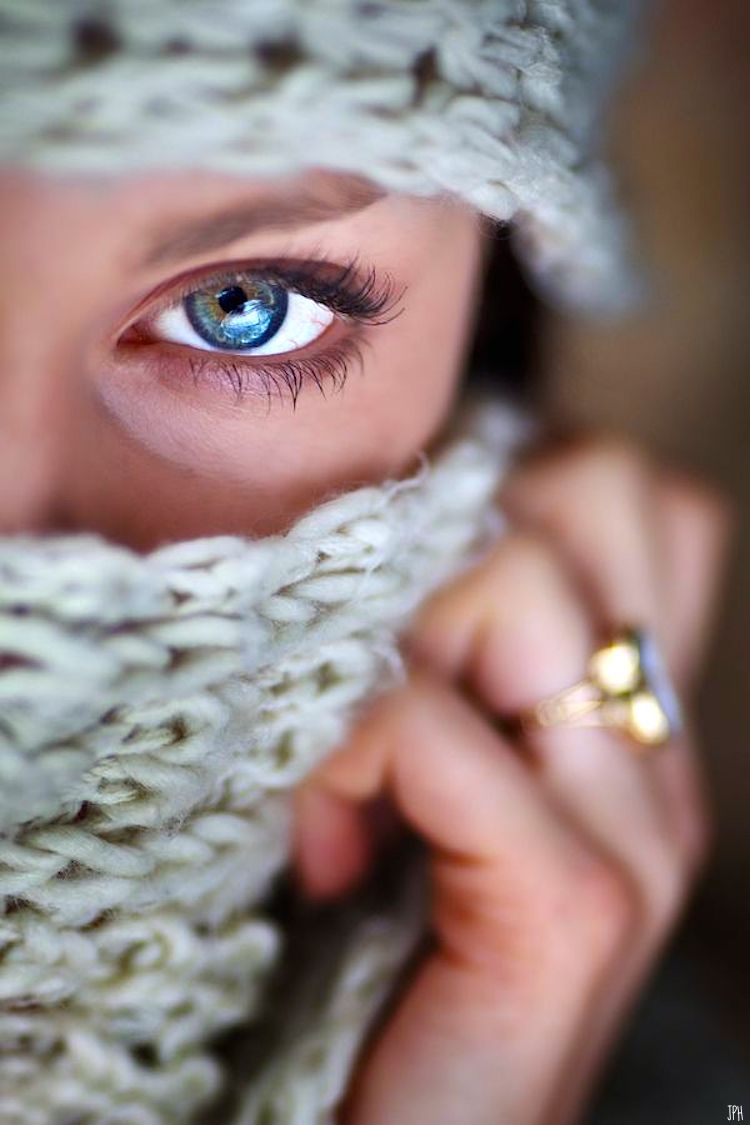 750x1125, 76 Kb / глаз, шарф, кольцо, вязаное