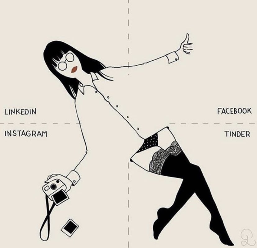 828x797, 42 Kb / Инстаграм, тиндер, чулки, полароид