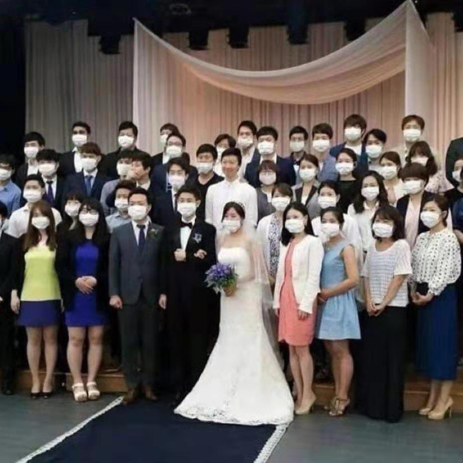 930x930, 106 Kb / Азиаты, свадьба, намордники