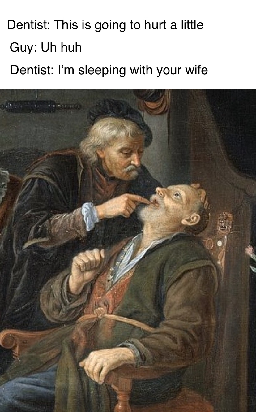 828x1331, 215 Kb / дантист, стоматолог, жена, больно