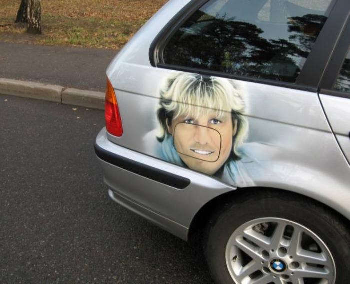 700x568, 49 Kb / дитер болен, бензобак, люк, аэрография, bmw