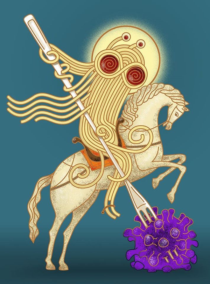 710x960, 106 Kb / лмм, коронавирус, победоносец, лмм, макаронный монстр