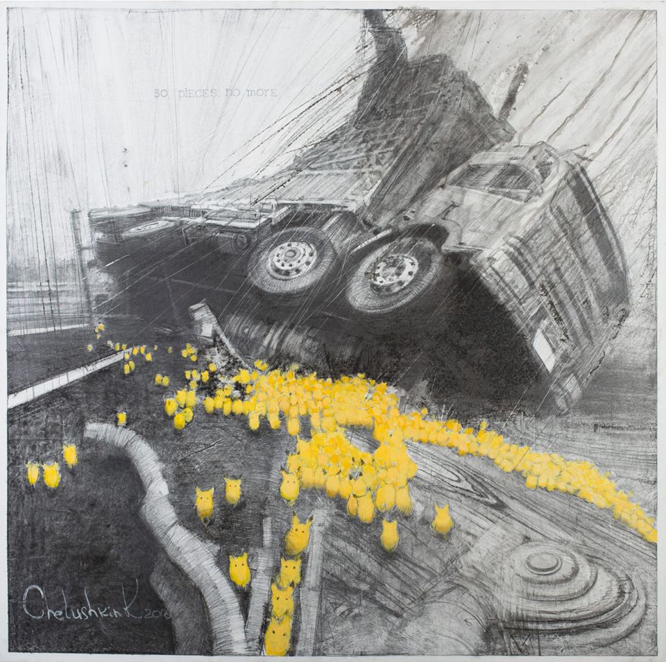 960x954, 190 Kb / грузовик, покемоны, Kirill Chelushkin, Кирилл Челушкин