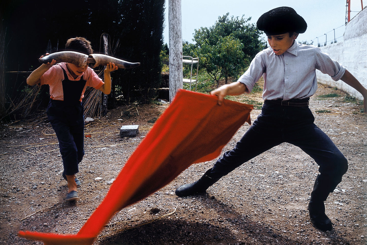 1500x1004, 513 Kb / коррида, тореадор, бык, рога, дети