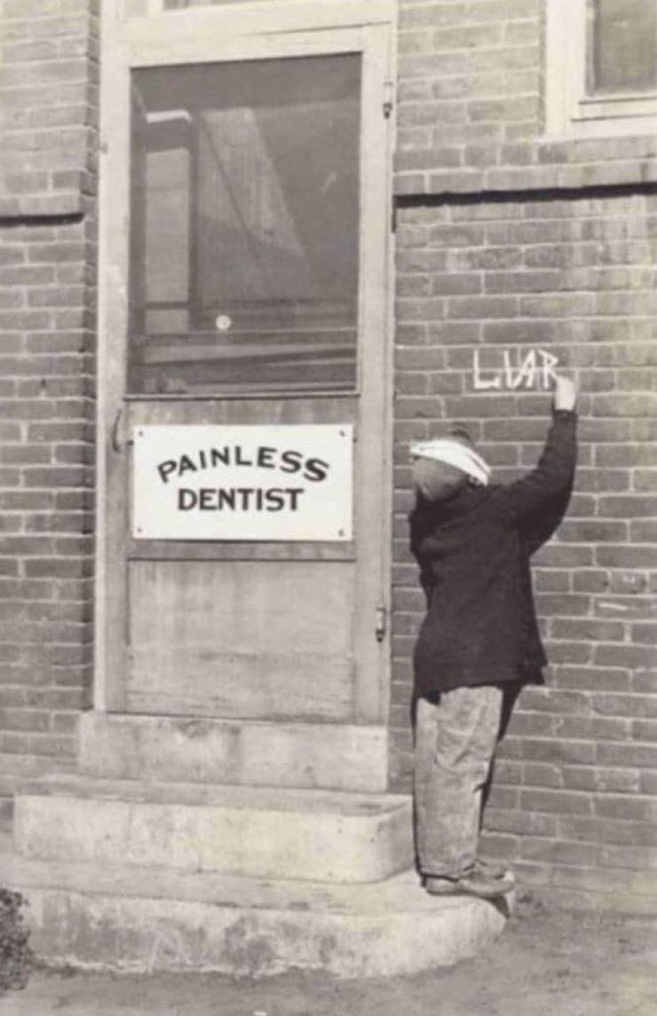 740x1145, 68 Kb / дантист, обман, лжец