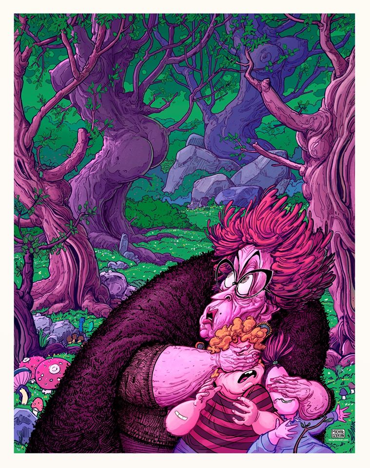 759x960, 208 Kb / лес, ассоциации, мама, бабушка, сын, ichal Dziekan