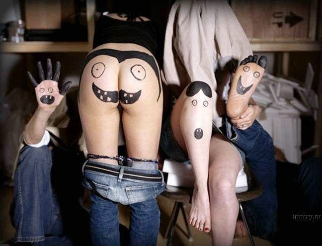 648x495, 44 Kb / жопа, смайл