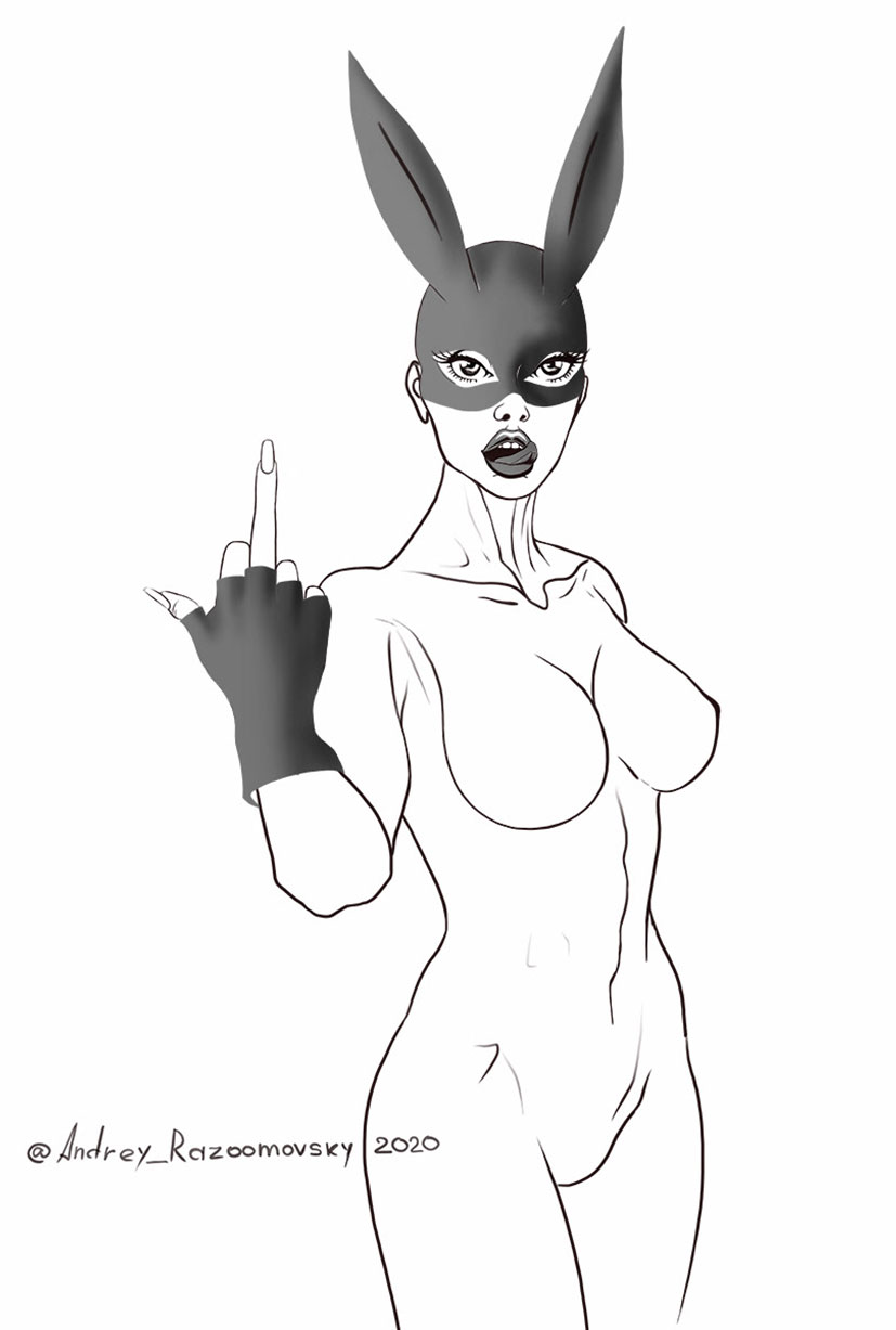 827x1227, 57 Kb / маска, заяц, уши, фак, перчатки, разумовский