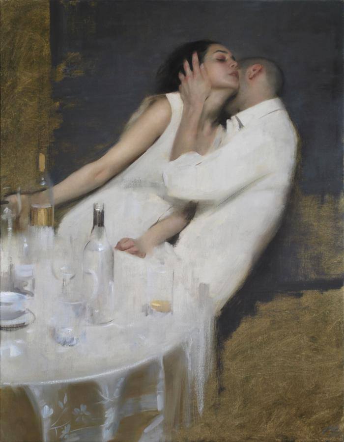 700x900, 53 Kb / Вечер, мужчина,женщина, поцелуйщина, Pablo & Francesca, Nick Alm