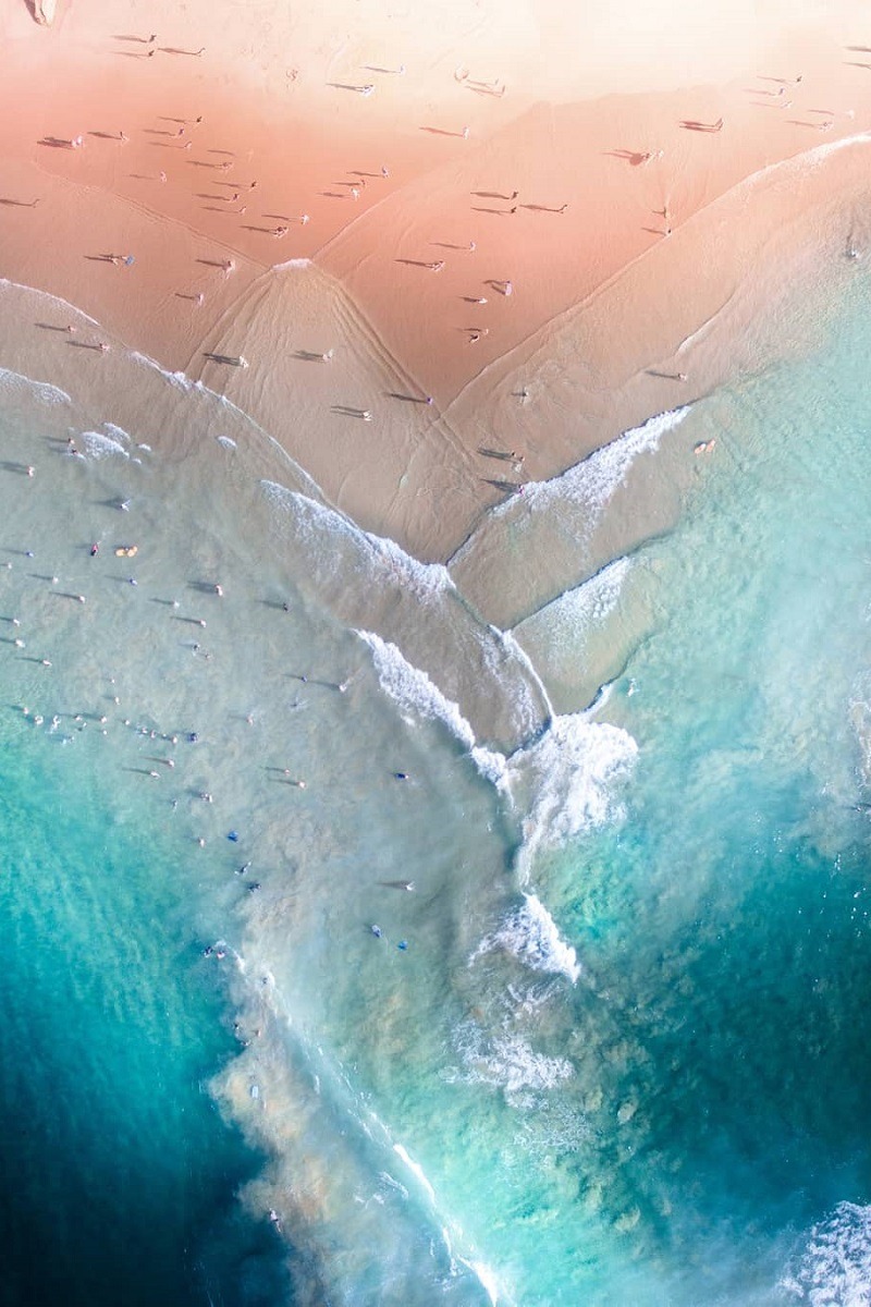 800x1200, 223 Kb / берег, песок, пляж, волны