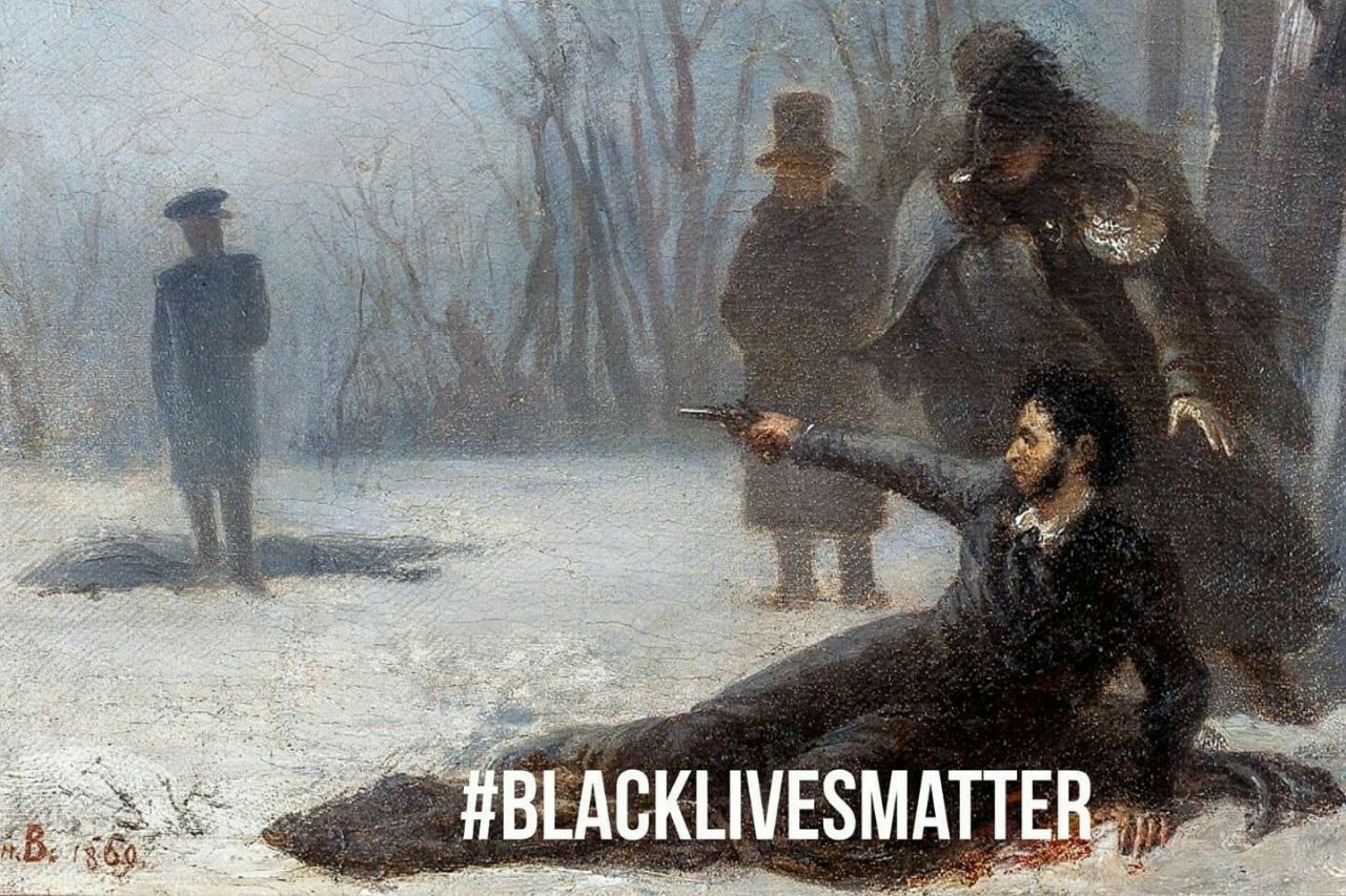 1280x853, 268 Kb / пушкин, дуэль, черный, протесты