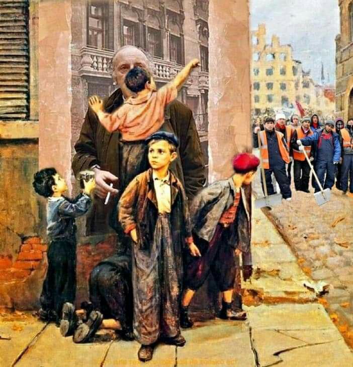 702x731, 115 Kb / бродский, гастарбайтеры, граффити, дети