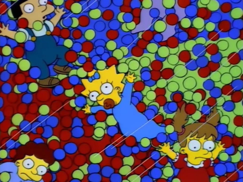 1024x768, 297 Kb / симпсоны, simpsons, шарики