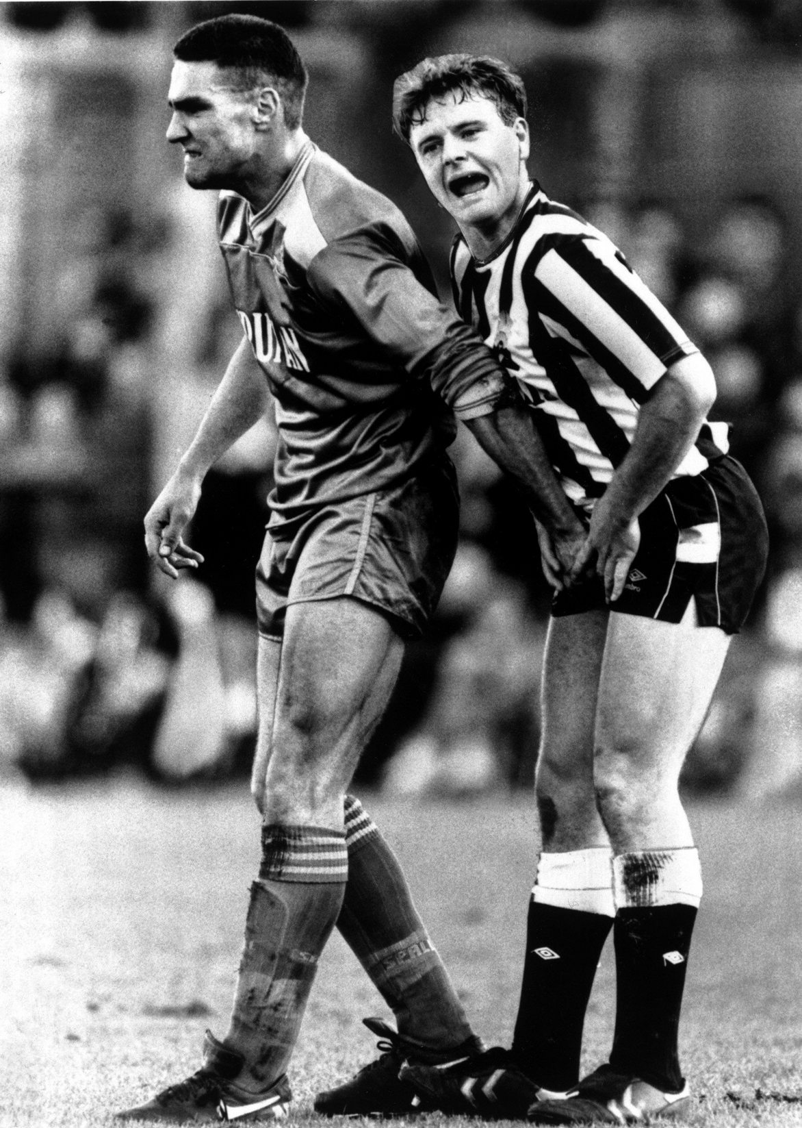 1172x1647, 379 Kb / ч/б, Винни Джонс, футбол, Уимблдон, Лондон, Англия