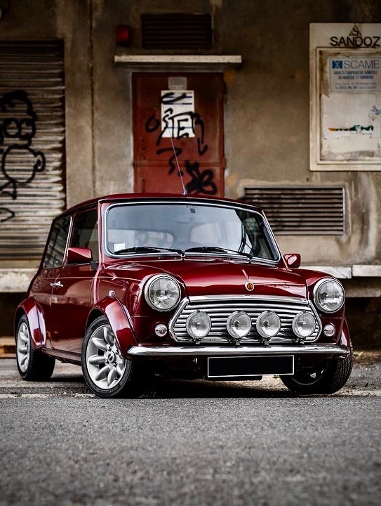 543x720, 128 Kb / автомобиль, классика, ретро, mini cooper