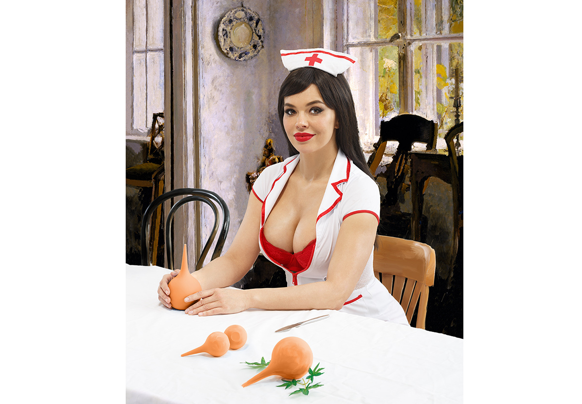 1196x830, 435 Kb / медсестра, груши, Карина Зверева