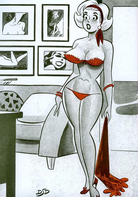 559x796, 83 Kb / рисунок, пинап, красное