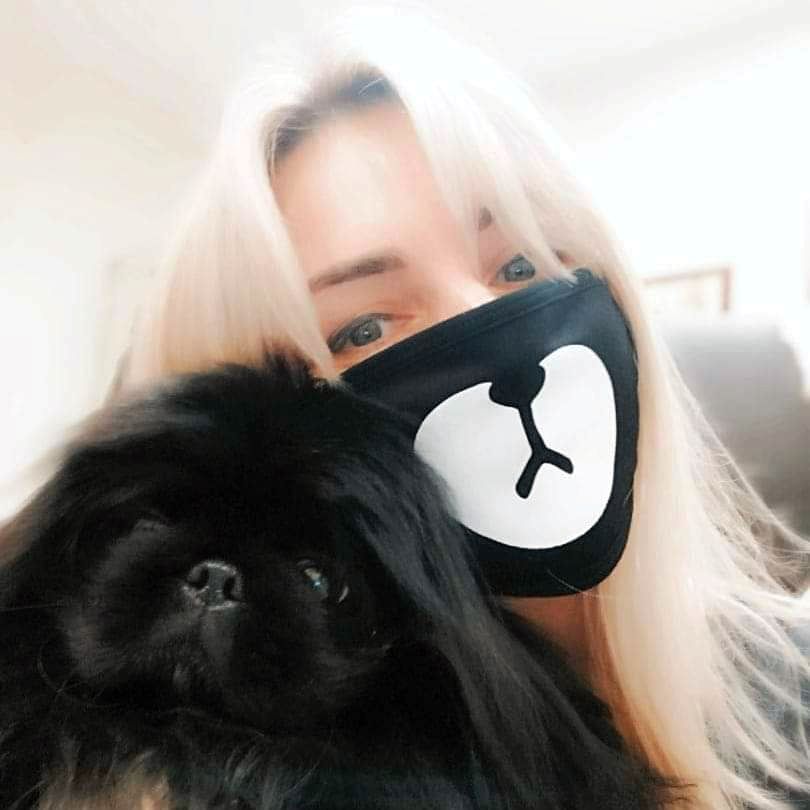 810x810, 52 Kb / маска, мишка, собака