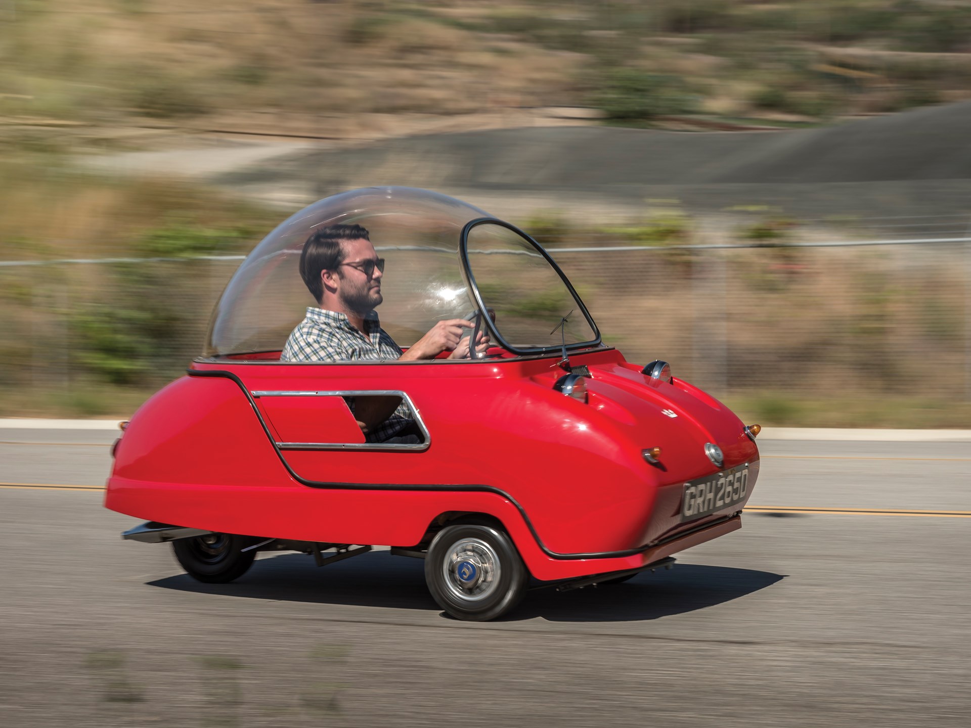 1920x1440, 340 Kb / автомобиль, классика, ретро, красный, Peel Trident