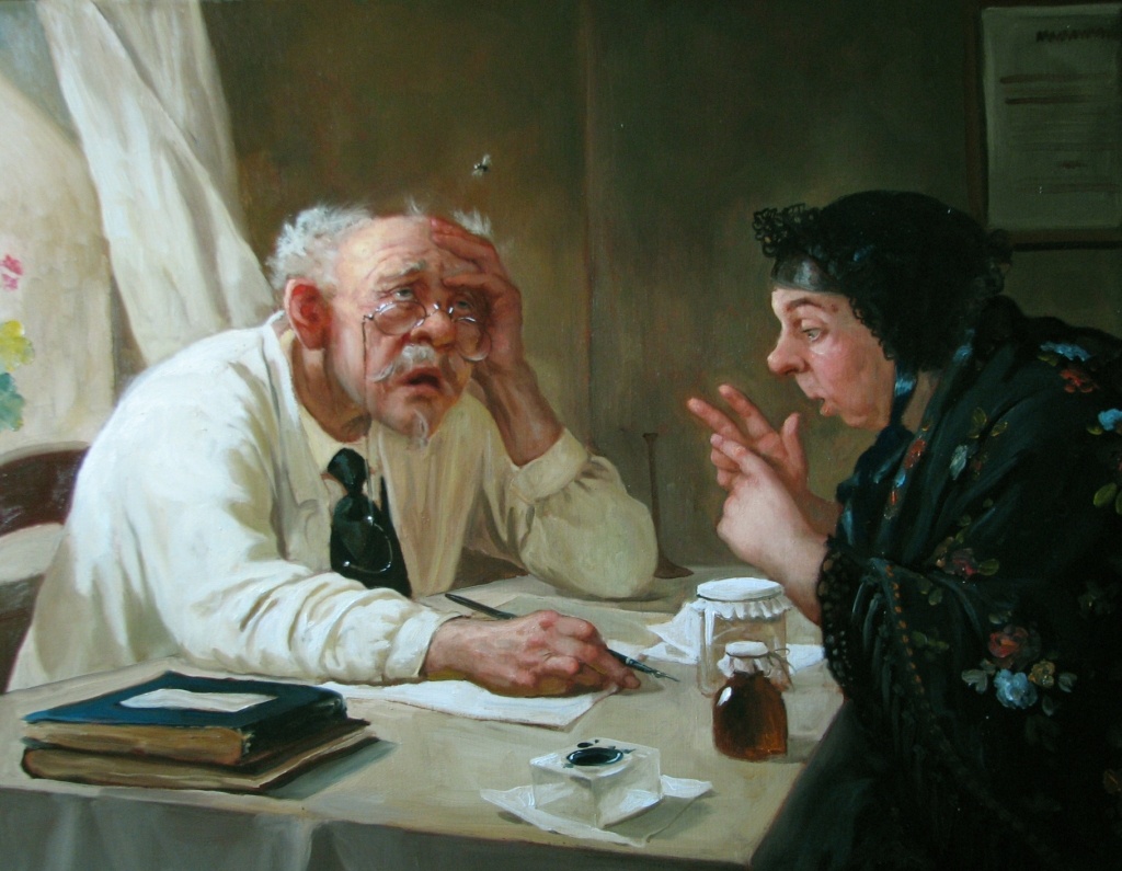 1024x795, 225 Kb / Доктор, врач, бабка