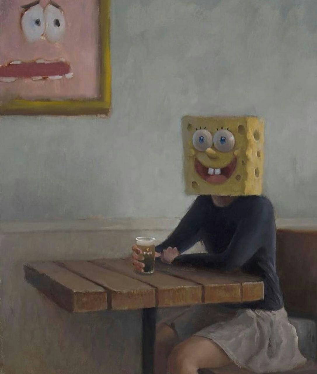 1086x1280, 88 Kb / губка, боб, рисунок