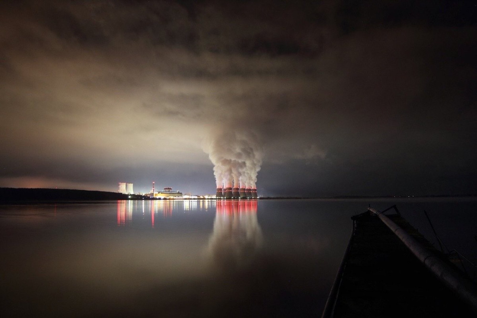 2000x1333, 204 Kb / Нововоронежская АЭС, Атомная электростанция, лодка