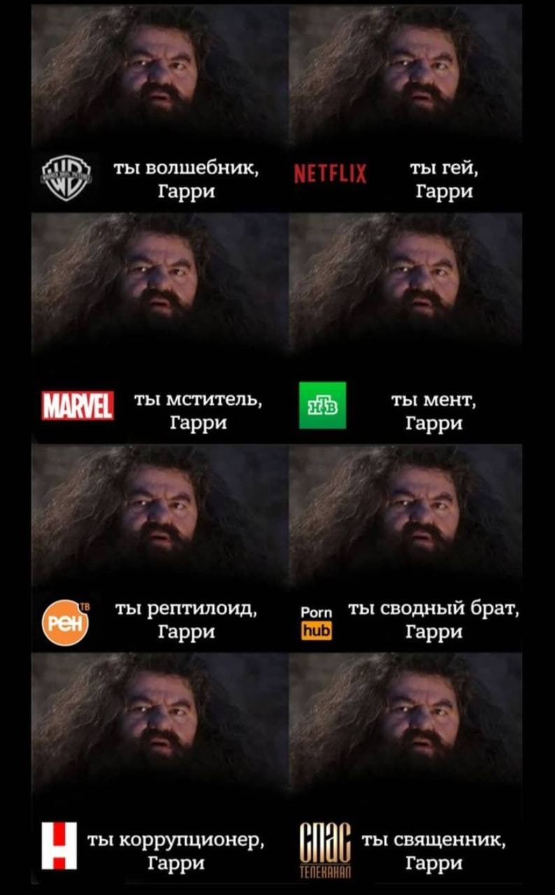 794x1280, 88 Kb / гарри поттер, хагрид, студии, разница